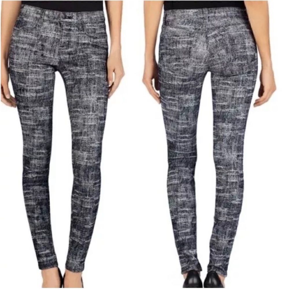 J brand static fog print pants
